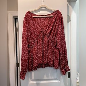 SHEIN long sleeve blouse